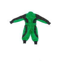 Baby overall - groen-zwart