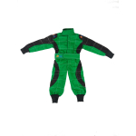 Baby overall - groen-zwart