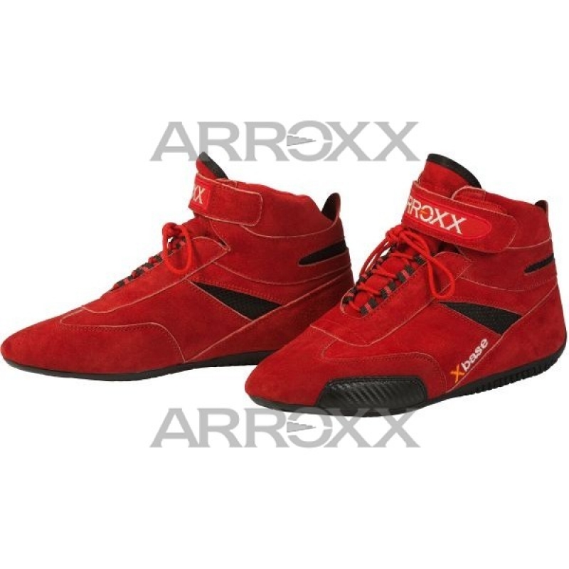 Arroxx racing shoes leather red