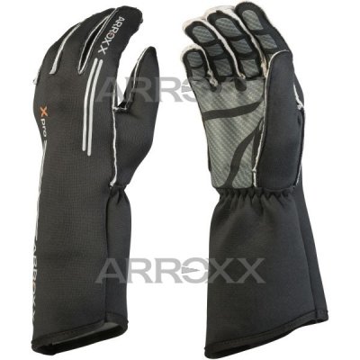 Arroxx Xpro Karting Gloves monocolor black Arroxx Xpro Karting Gloves monocolor black