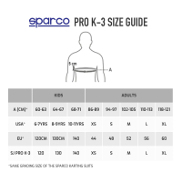 Sparco SJ Pro K3 protector
