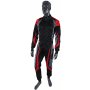 Level-2 Racing suit black, grey, red