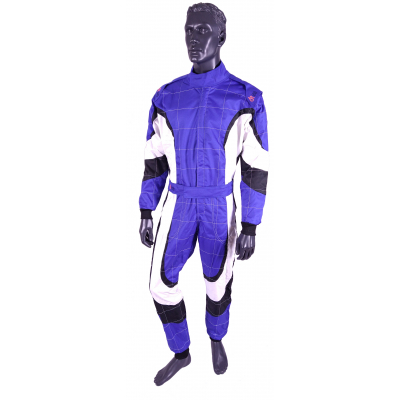 Cordura Race overall wit,zwart,bauw junior Cordura Race overall wit,zwart,bauw junior