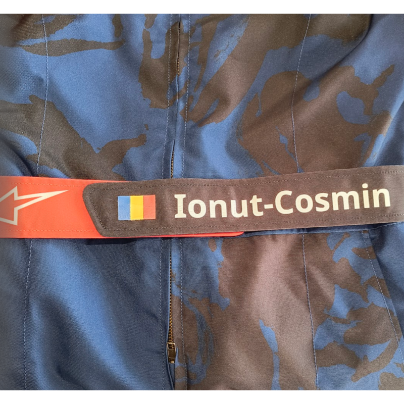 heupband met naam+vlag